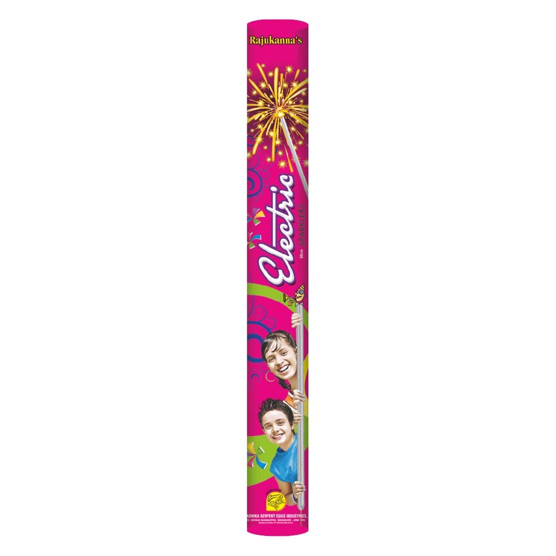 50 ELCETRIC SPARKLERS (5 PCS) 1 BOX