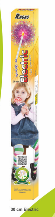 30 CM ELECTRIC SPARKLERS (5 PCS) 1 BOX