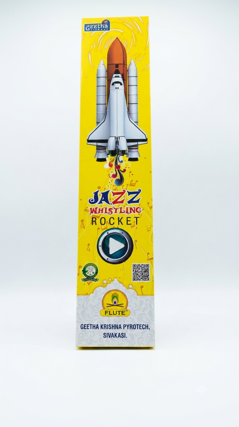 Whistling Rocket  🚀 ( 10 pcs ) 1 Box