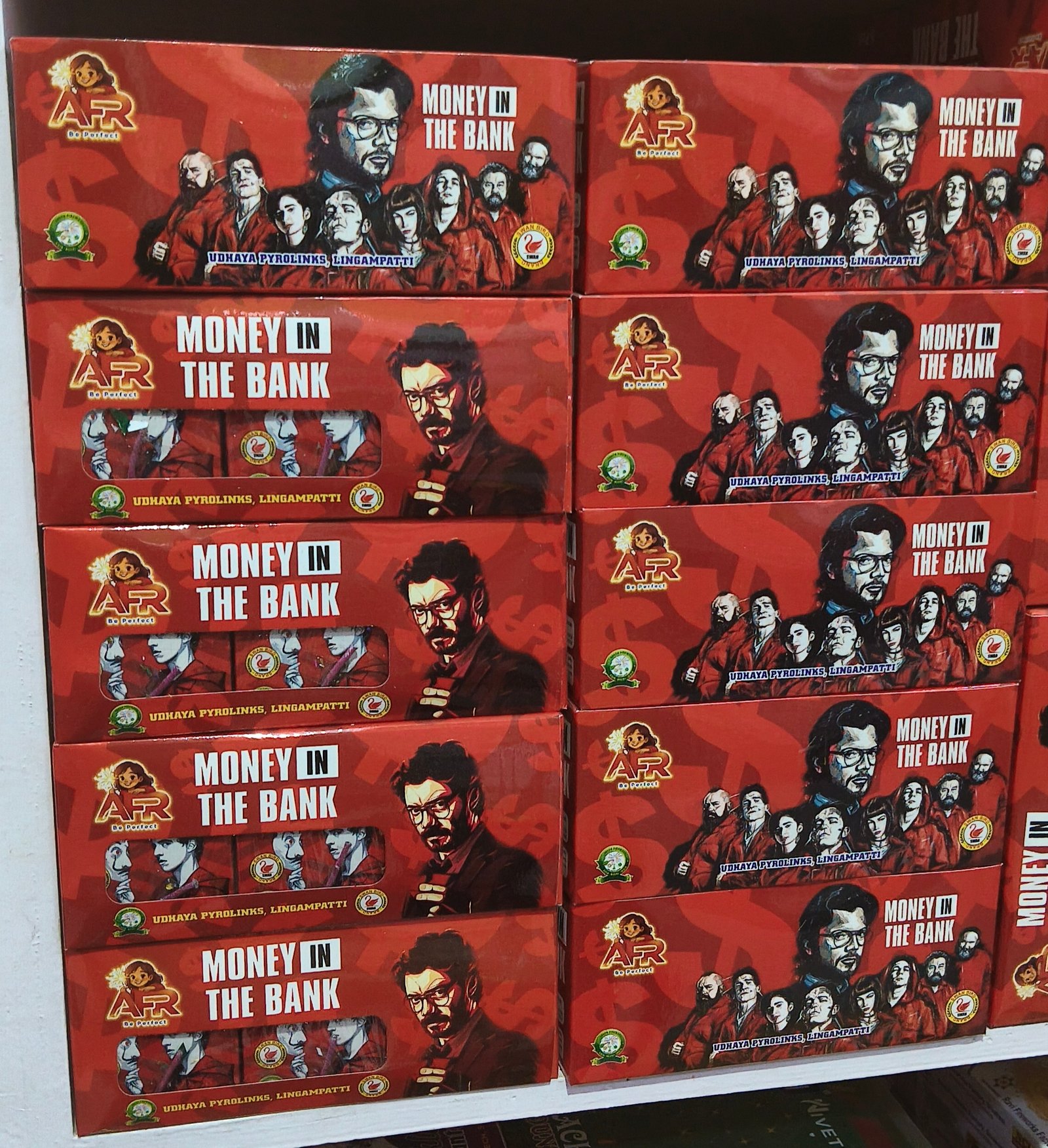 MONEY  IN  THE  BANK  ( 3 PCS )  1 BOX