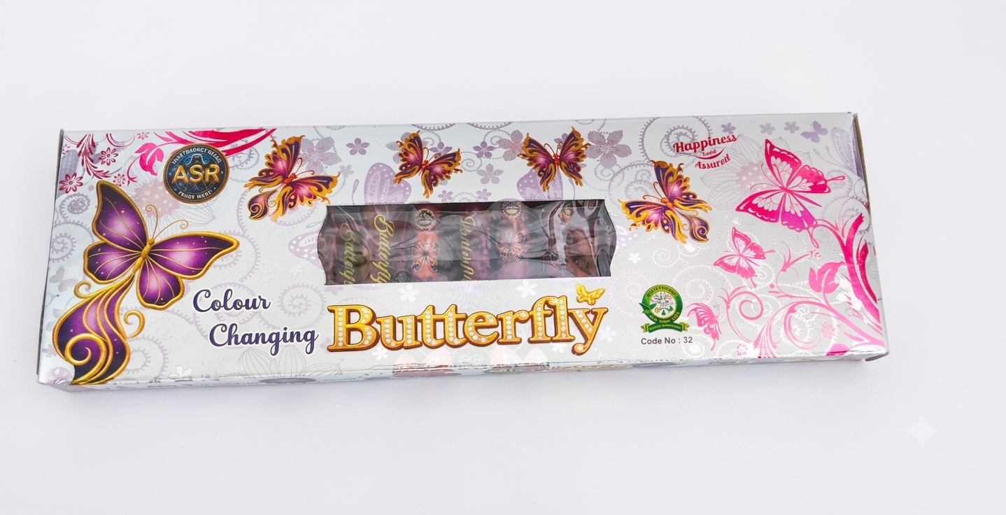 BUTER FLY (10 pcs ) 1 box