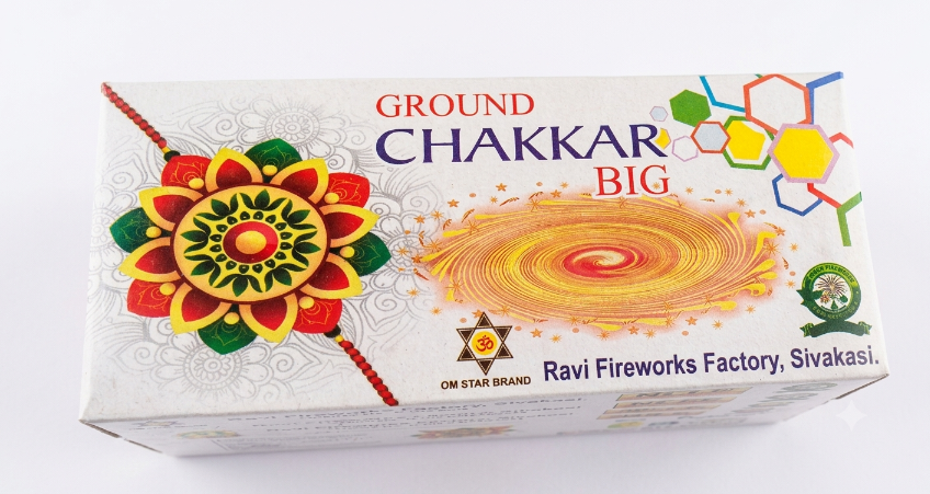 GROUND CHAKKARA BIG  (10PCS ) 1 BOX
